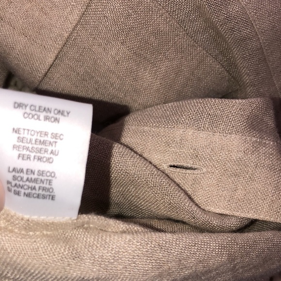 WORTH linen button down top size XP - Picture 9 of 9